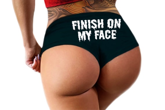 Finish on My Face Panties Panties Sexy Funny Slutty Cum Slut Panties Booty  Bachelorette Party Bridal Gift Panty Womens Underwear -  Canada
