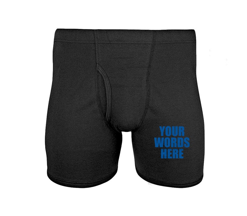 Personalized Mens Underwear Custom Funny Gift For Him Etsy