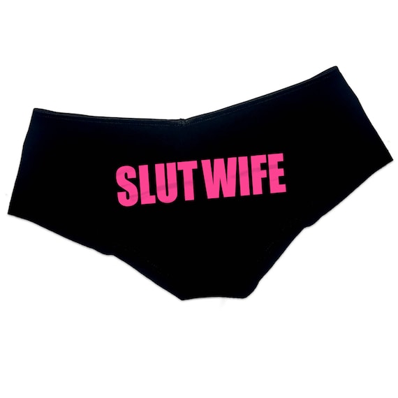 Slut Wife Panties Hotwife Cuckold Queen of Spades Sexy Bachelorette Party  Bridal Gift Hot Wife Womens Underwear bold -  Canada