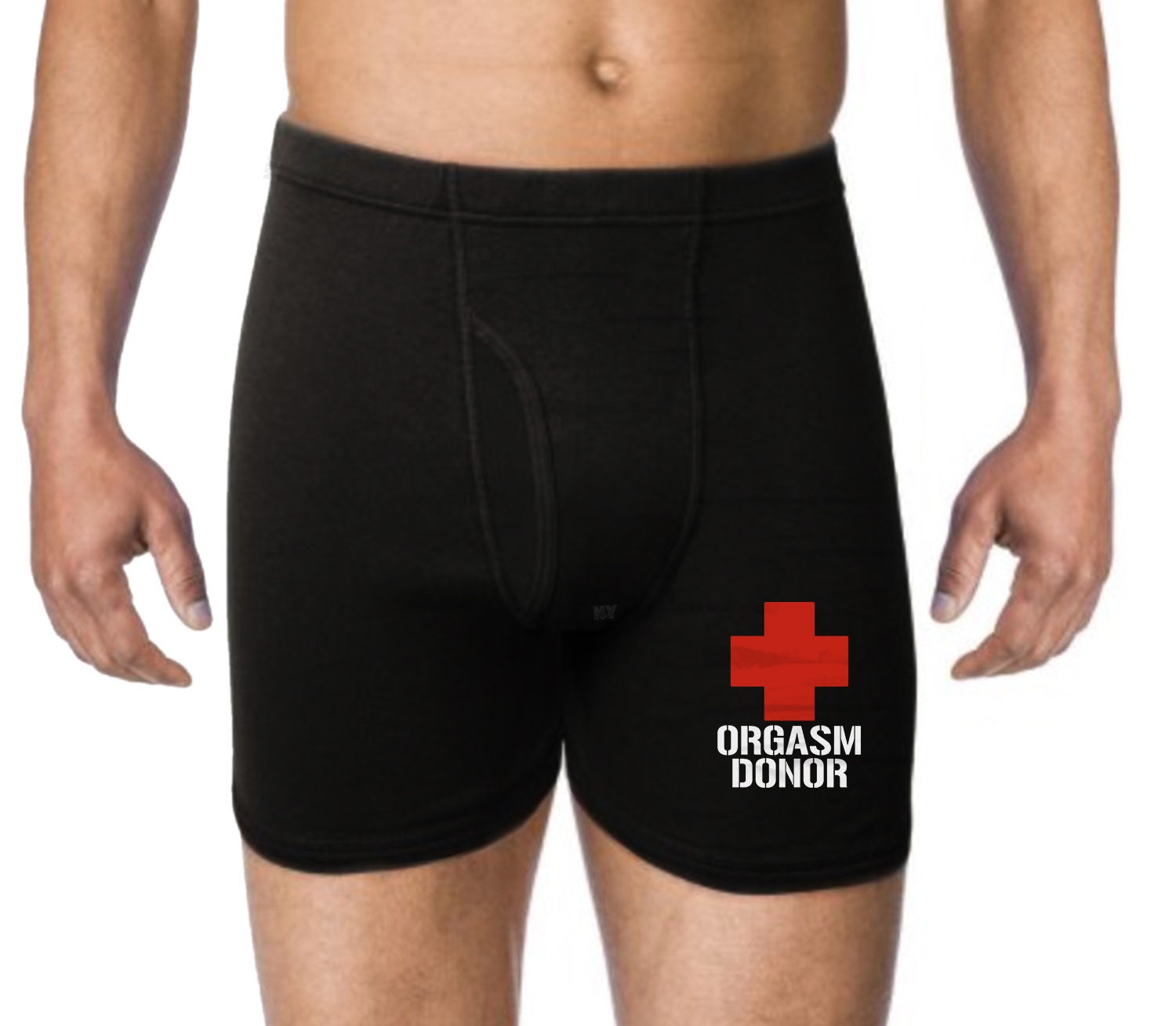 Orgasm Donor Mens Underwear Funny Gift For Him Boyfriend Husband Groom  Anniversary Valentines Day Mens Boxer Briefs Underwear