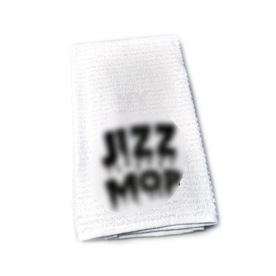 Jizz Mop After S@! Towel Gag Gift Nut Rag Boyfriend Husband Groom Girlfriend Wife Anniversary Stocking Stuffer Valentines Day Gift
