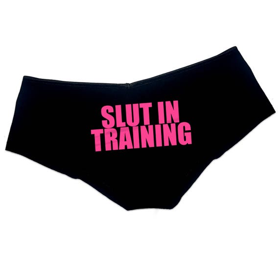 Slut in Training Panties BDSM Sexy Slutty Collared Submissive image