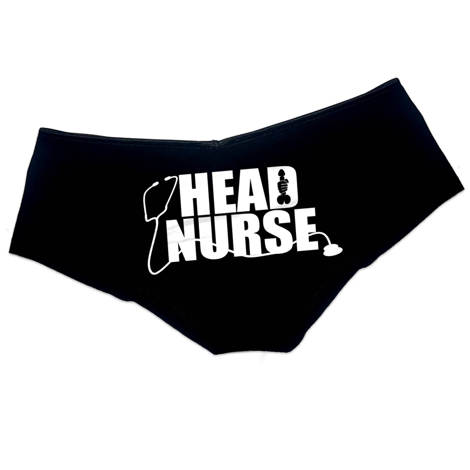 Head Nurse Panties Sexy Slutty Funny Panties Booty Bachelorette Gift Doctor  Nursing Healthcare Stethoscope Dr Booty Womens Underwear