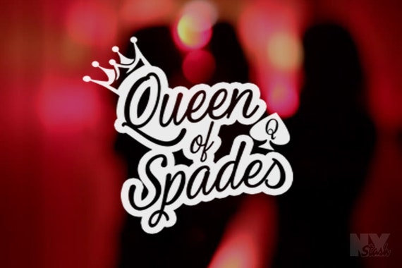 Queen Of Spades Decal Laptop Sticker Car Decals  Appliance Funny BBC Window Sticker