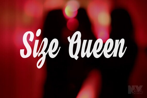 Size Queen Vinyl Decal Sticker Laptop Sticker Car Decals  Appliance Funny Window Sticker
