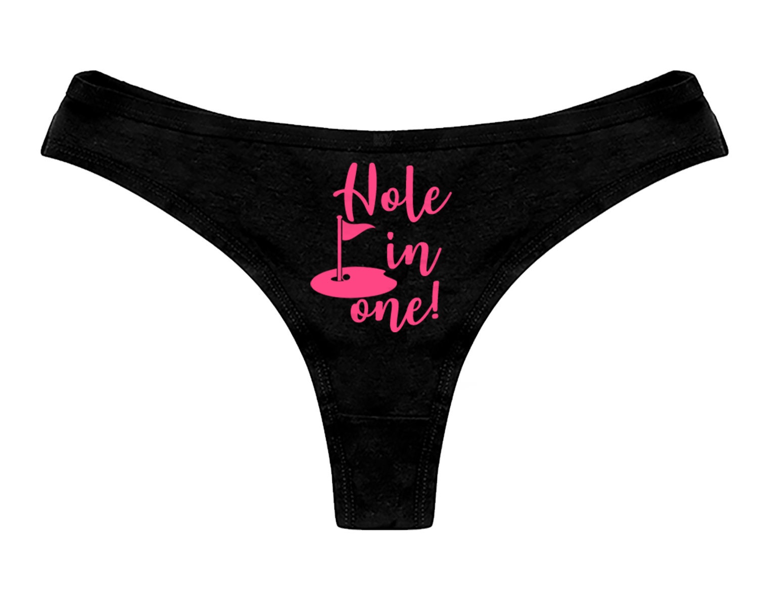 Hole In One Panties Funny Golfer Naughty Bachelorette Party Bridal Gift  Golf Panty Womens Thong Lingerie Underwear
