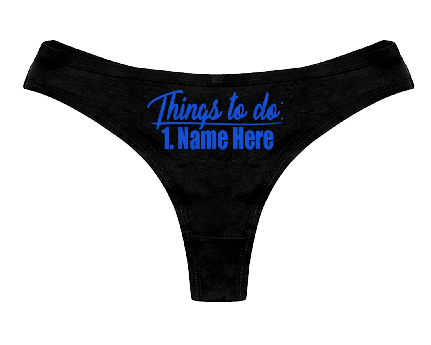 Custom Things to Do Thong Panties Personalized With Your Name Sexy Funny  Bachelorette Party Gift Bride Lingerie Customized Thong Panty -  Canada