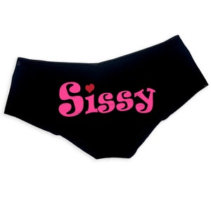 Sissy Panties   Funny Cuckold Bachelorette Gift Booty for Sissies Sissy Underwear