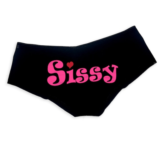 Sissy Panties   Funny Cuckold Bachelorette Gift Booty for Sissies Sissy Underwear