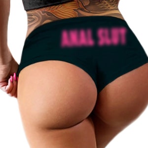 Anal S!@# Panties, Anal S@!,  Fun Funny  Booty, Womens Underwear (bold)