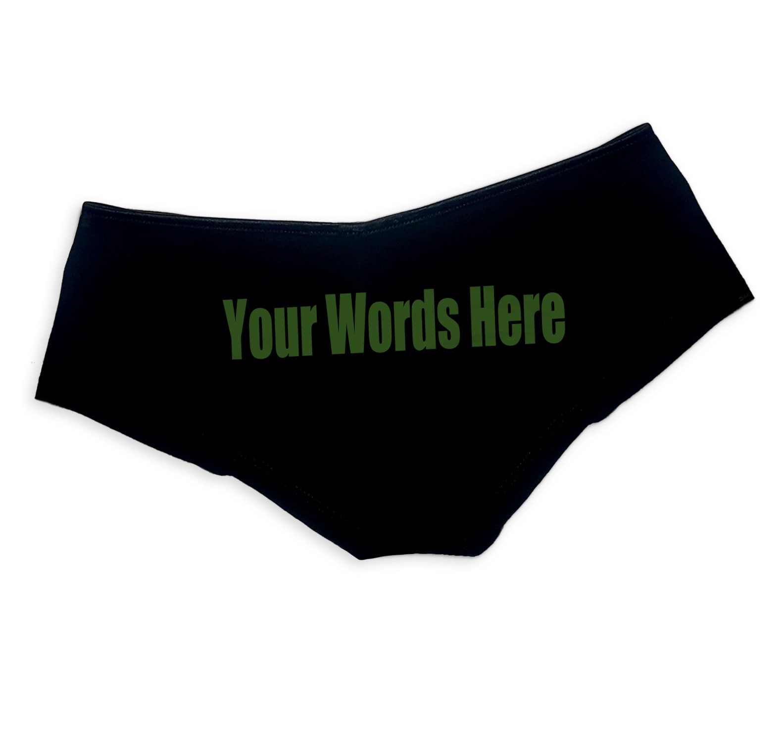 Custom Panties Personalized With Your Words Custom Printed Panties