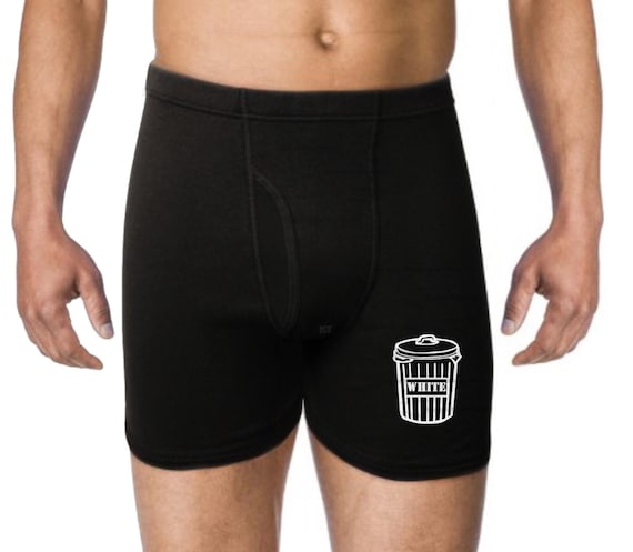 White Trash Mens Underwear Funny Gift For Him Boyfriend Husband Groom Anniversary Valentines Day Mens Boxer Briefs Underwear