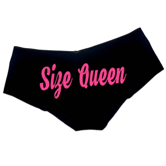 Size Queen Panties Sexy Slutty Naughty Panties Booty BBC Cuckold