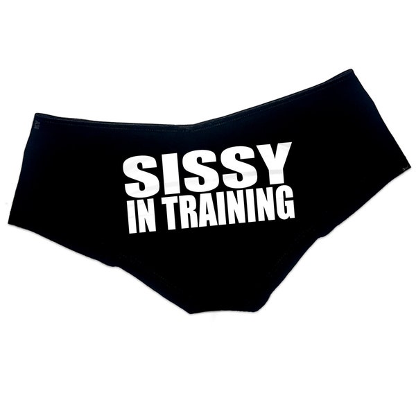 Sissy In Training Panties, Sissy Panties,  Booty for Sissies, Sissy Underwear
