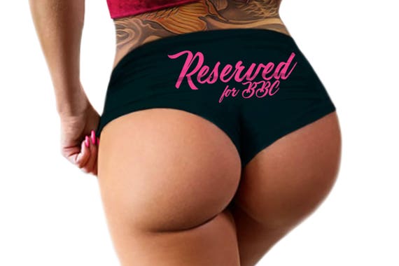 Reserved For BBC Panties, Queen Of Spades Panties, BBC  Booty, Cuckold Womens Underwear
