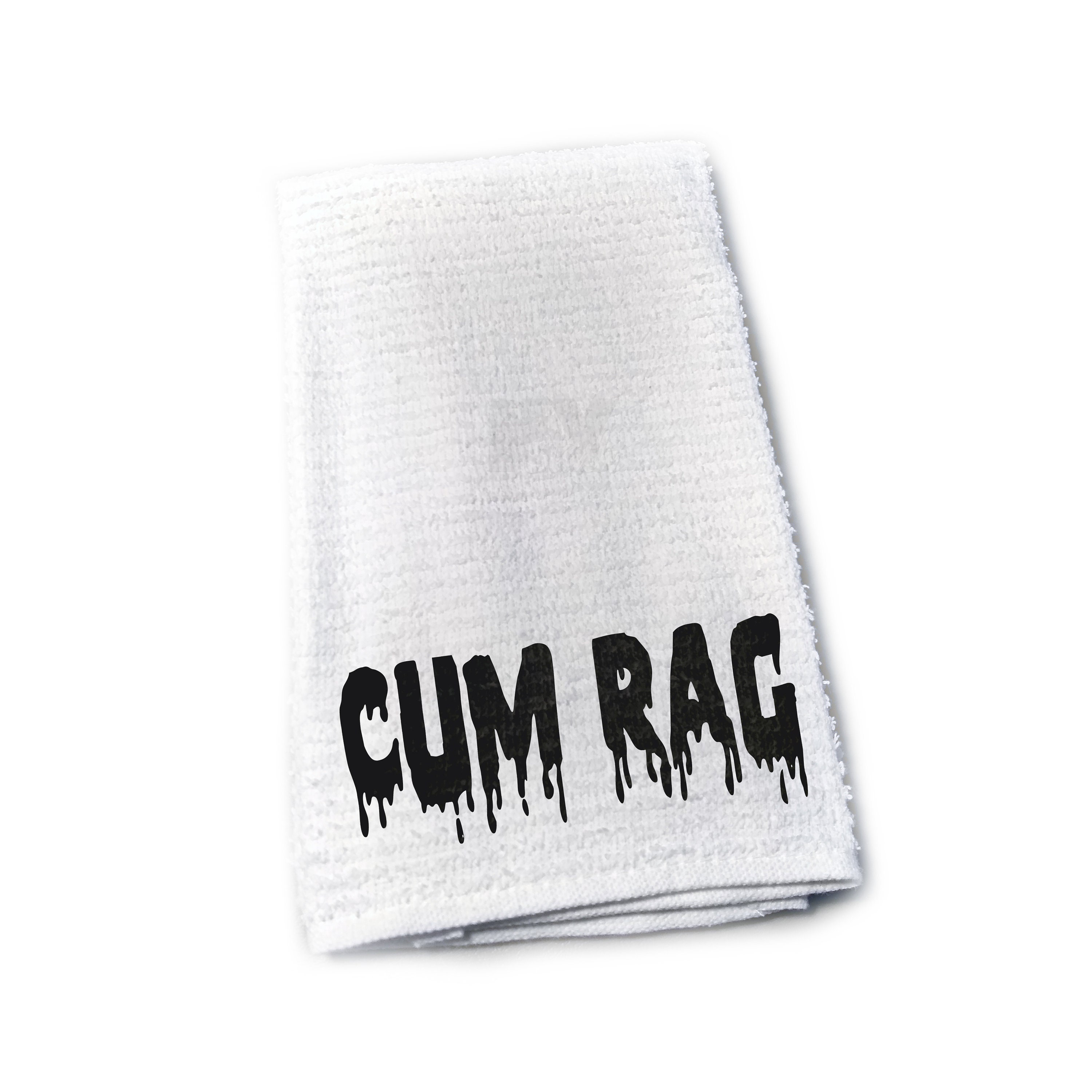 Cum Rag Gag Gift Funny Gift Sexy Gift for Him Naughty