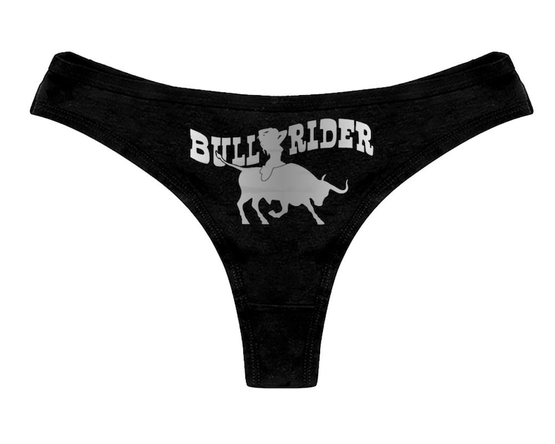 Bull Rider Panties Queen Of Spades Black Cock Slut Owned B