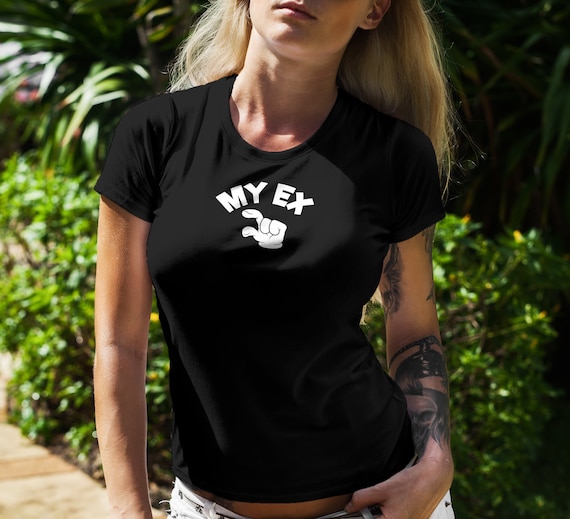 My Ex Shirt Small Penis Ex Boyfriend Ex Husband Funny Bachelorette Party Bridal Gift Womens Tee Shirt