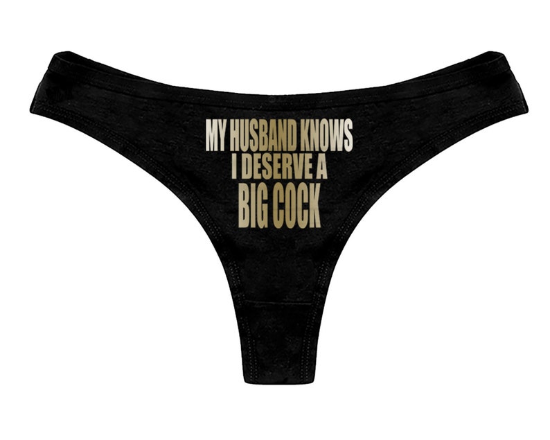 My Husband Knows I Deserve A Big C Panties Cuckold Hotwife