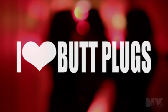I Love Butt Plugs Decal Laptop Sticker Car Decals  Appliance Funny Decal Window Sticker