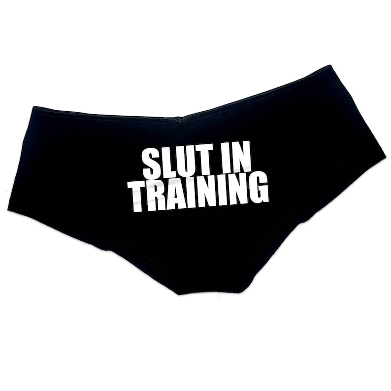 Slut In Training Panties BDSM Sexy Slutty Collared Submissiv