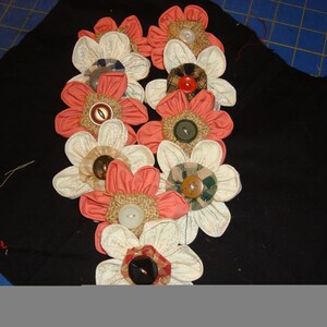 FABRIC FLOWERS