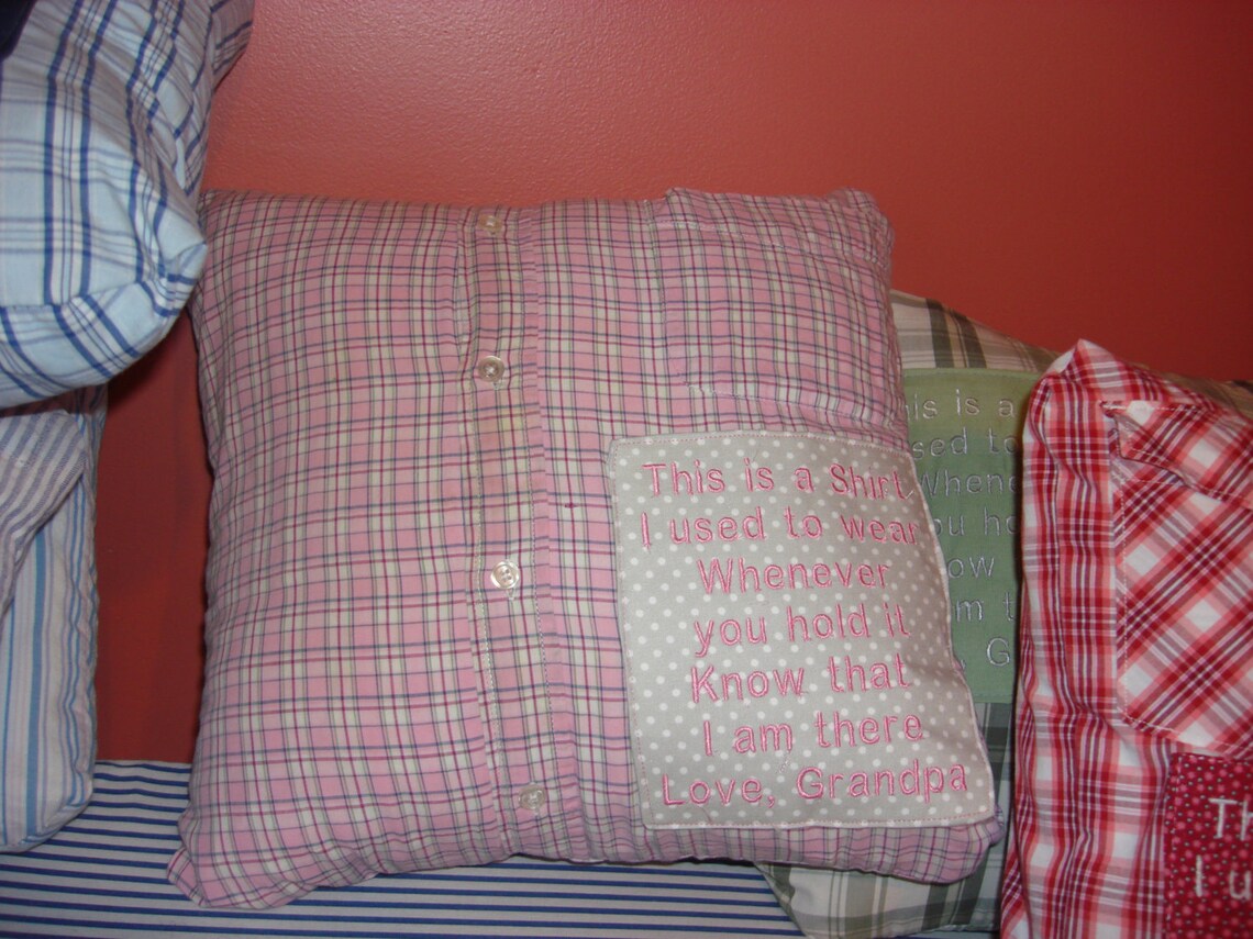Memory Pillow Covers - Etsy