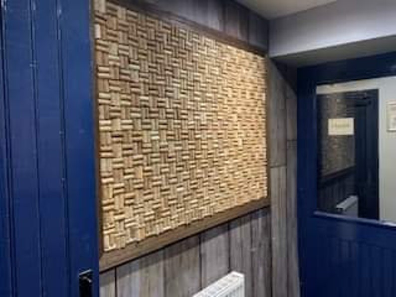 Madetomeasure Wine Cork Notice Board Upcycled Corks in Etsy