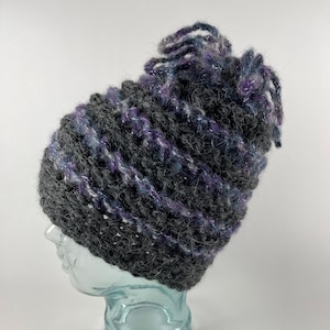 Hand Knit Hat, Beanie, Cloche, Toque, Winter Hat