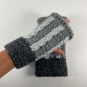 Wrist Warmers, Hand Knit Fingerless Gloves, Fingerless Mittens, Texting Gloves, Hand Warmers