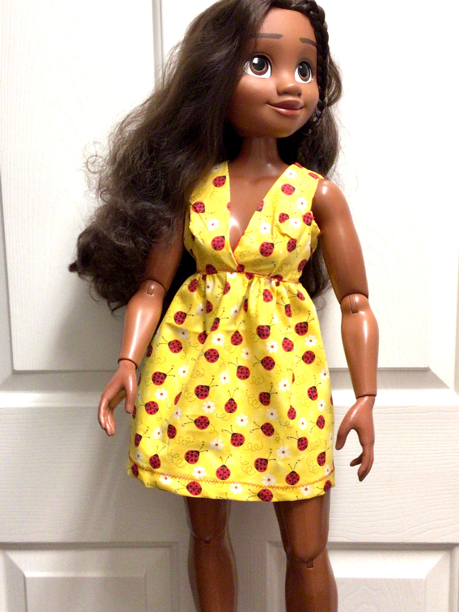 Adorable lady big dress made to fit 32 inch dolls by Mvious Etsy