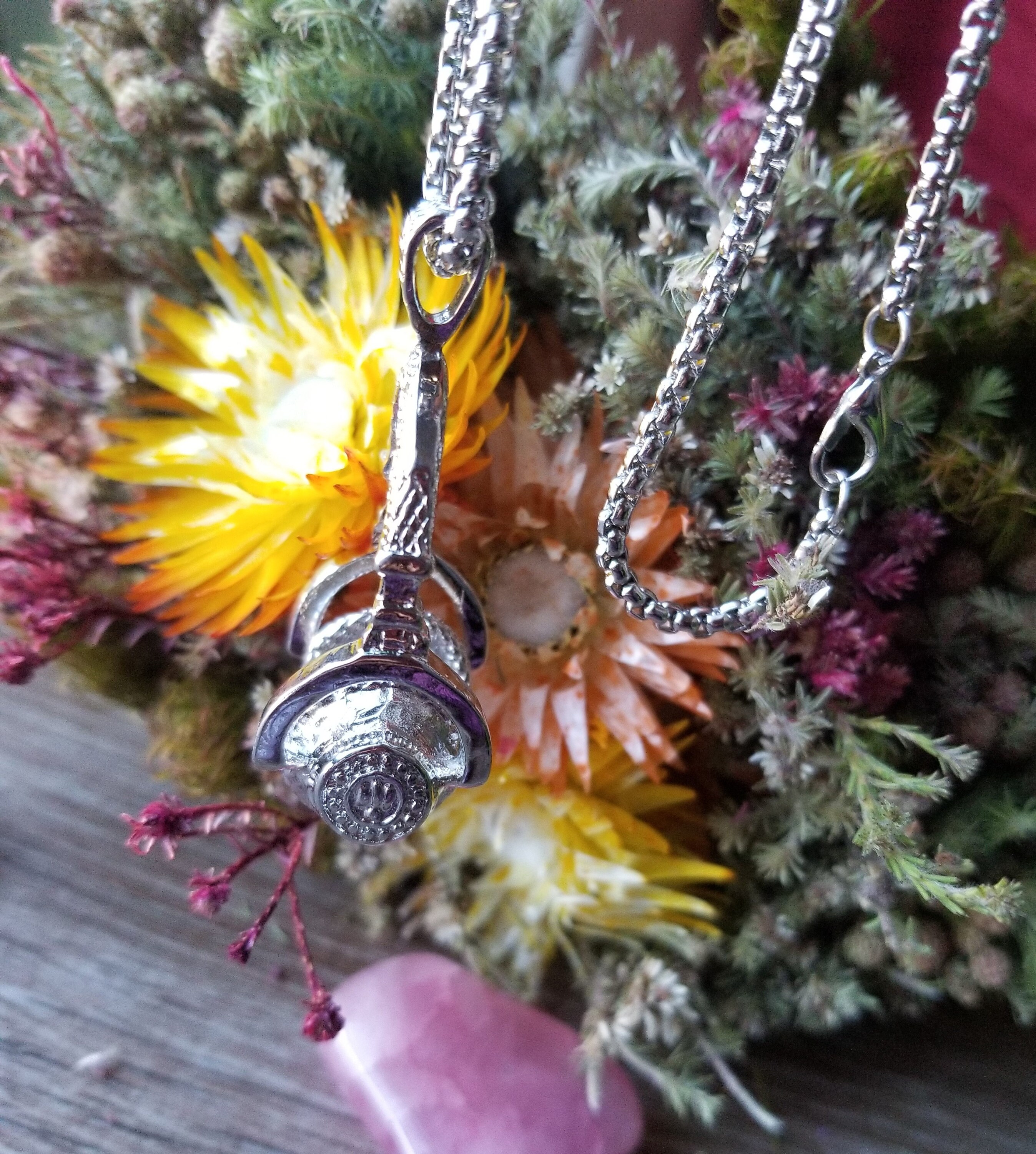 Headphone necklace DJ jewelry mens necklace music necklace Etsy