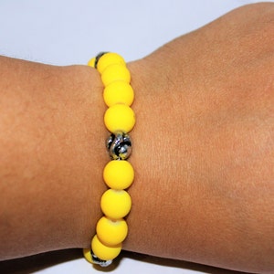 neon bracelet, yellow bracelet, orange jewelry, handmade, jewelry, bracelets, bohemian, gifts for her, burning man, rave,, rave jewelry