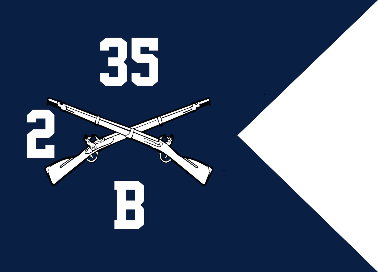 Custom Infantry Guidon Personalized Double Sided Etsy