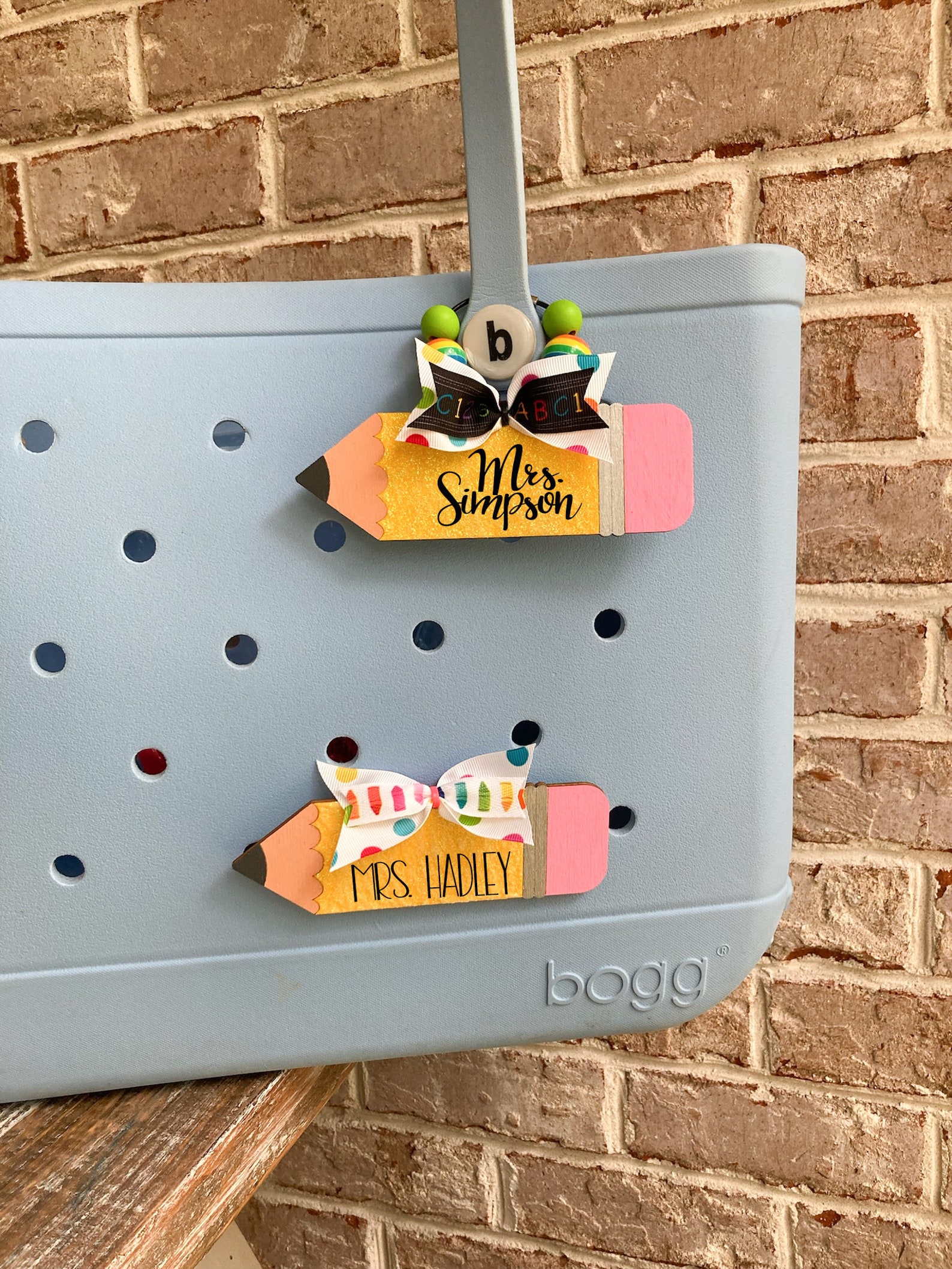 Teacher BOGG Bag Tag Teacher BOGG Bag Charm End of Year Etsy