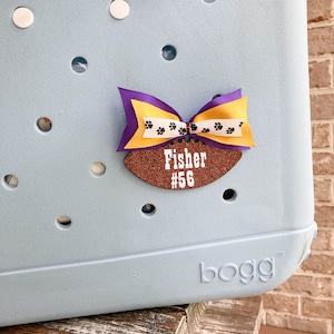Football Bogg Bag Bit, Sports Bogg Bag Bit, Personalized Bogg Bit, Bogg Bag Accessory, Bogg Bag Buttons, Bogg Charm, Team Bogg Bit