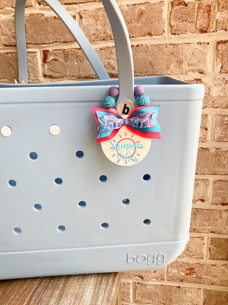 Lilly Inspired Bogg Bag Tag Lilly Bag Tag Personalized Bogg Etsy