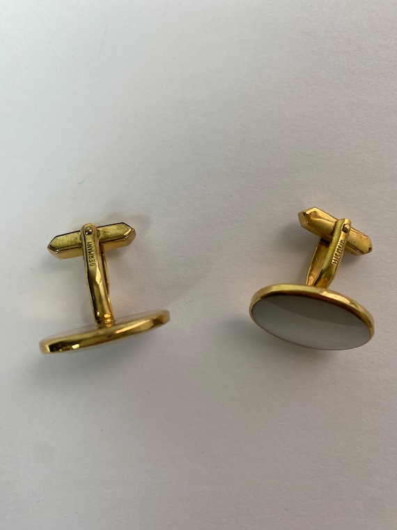 Vintage Hickok Germany Art Deco Cuff Links - image 2