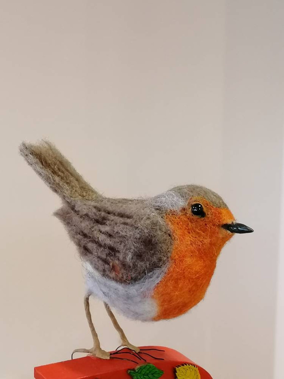 Needle Felt Robins Etsy UK