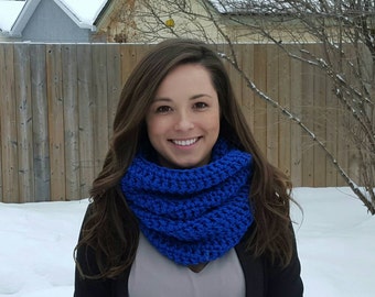 Crochet Cowl, Snood Scarf, Chunky Cowl, Cowl Scarf, Women's Cowl, Modern Cowl, Chunky Neckwarmer, Fall Winter Accessories, Gift for her