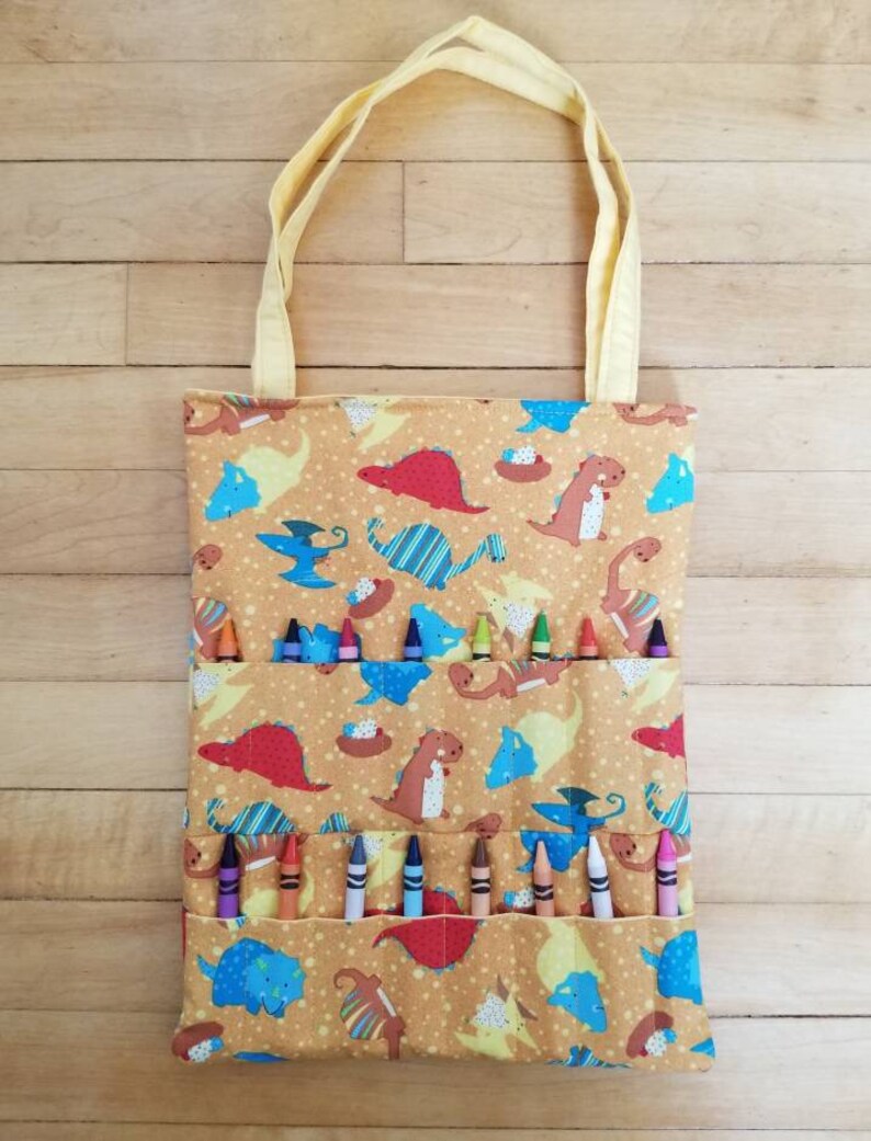 Download Owls Crayon Tote For Kids Yellow Purse For Little Girl Gift For Toddler Quilted Book Bag For Child Children S Coloring Bag Totes Bags Purses Lirah Com Au
