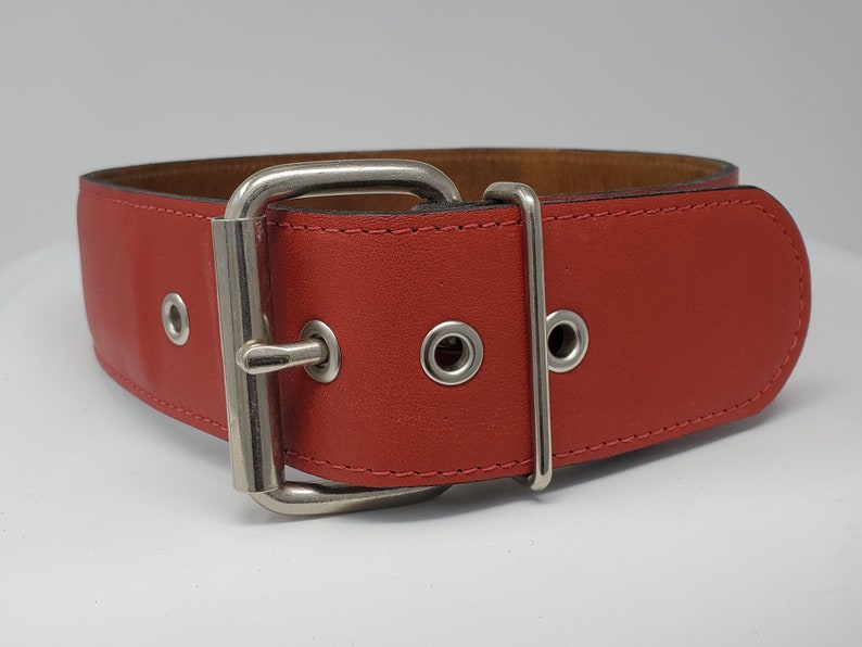 Leather Dog Collars XXL Dog Collar for Mastiff St Bernard Etsy UK