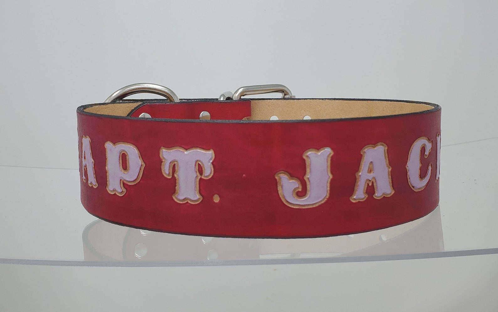 Custom Collars for Big Dogs Personalized Leather Dog Collars Etsy