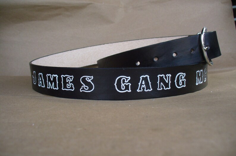 Western Style Belts Men's Name Belts Custom Etsy