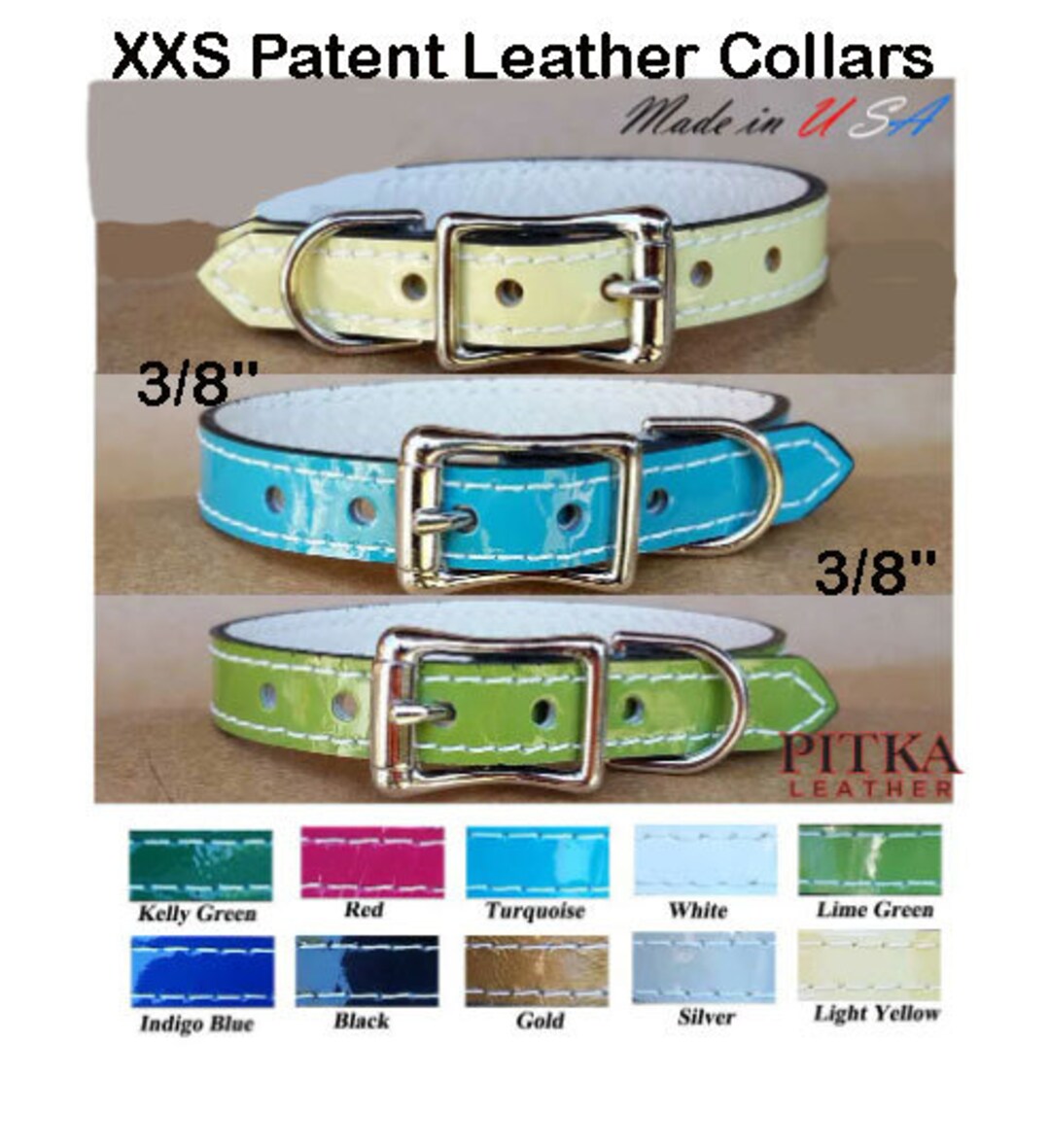 Puppy Leather Collars XXS Soft Pet Collar Tiny Dog Cat Etsy