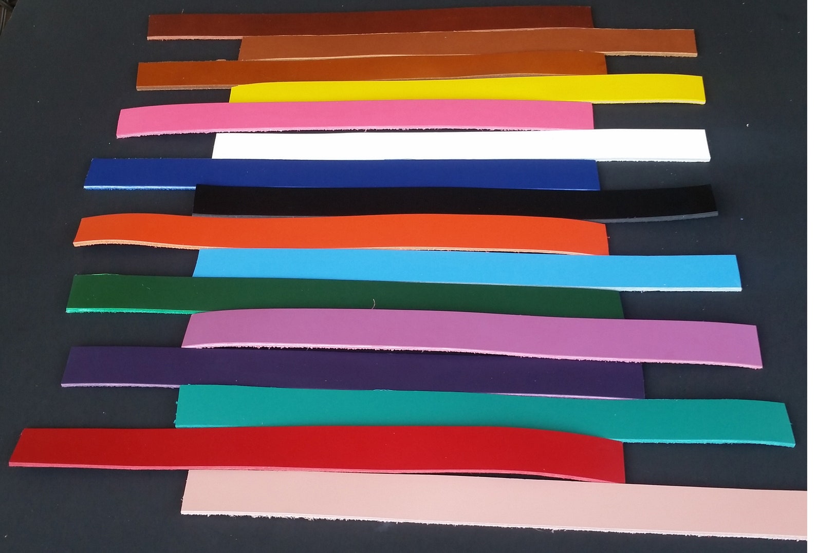 1/2 Inch Leather Strips LatigoDIY Leather Craft Etsy