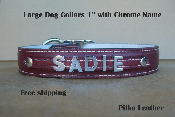 large bling dog collars