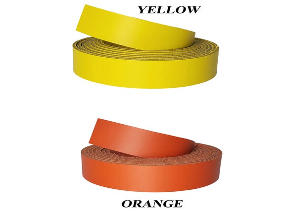 Pitka Leather Strips - 3/4 Inch Wide, 84 Inch Long Latigo Leather For Belts & Crafts (Mahogany)