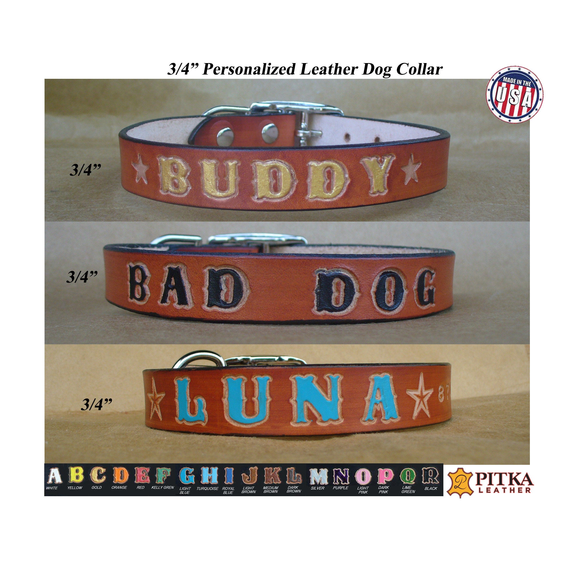cool custom dog collars