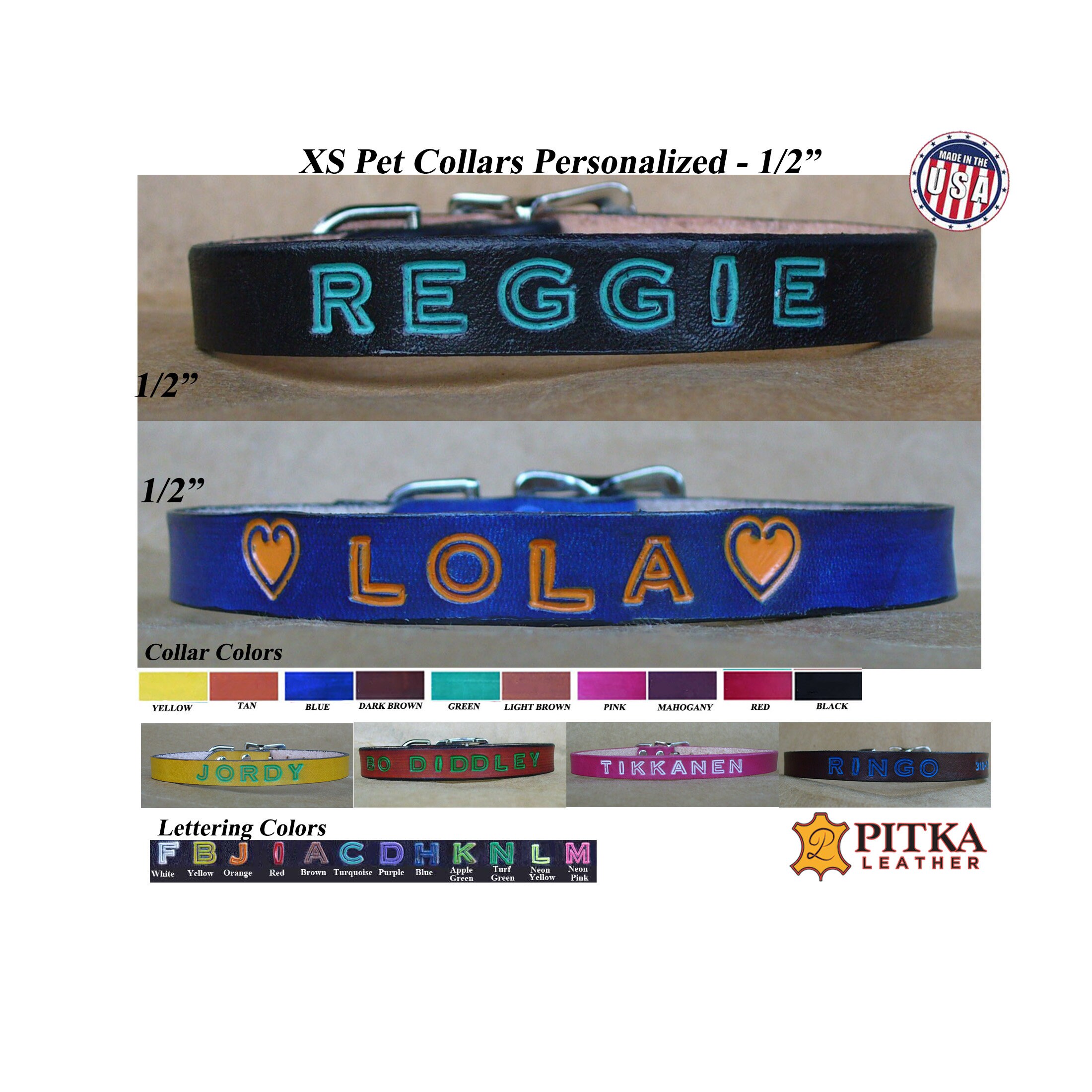 Cute Puppy Collars XS Collares para cachorros hechos a Etsy